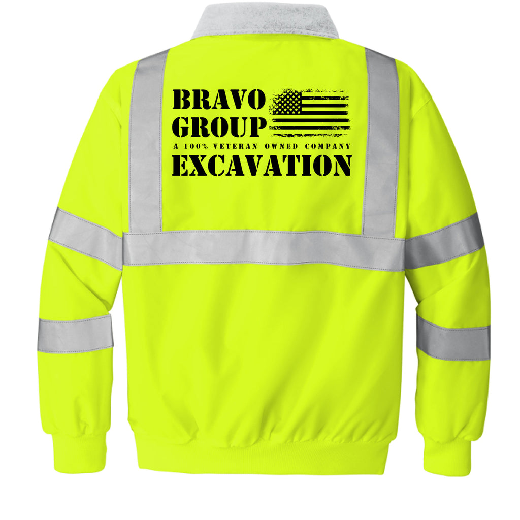 Safety Yellow - SRJ754 - BACK
