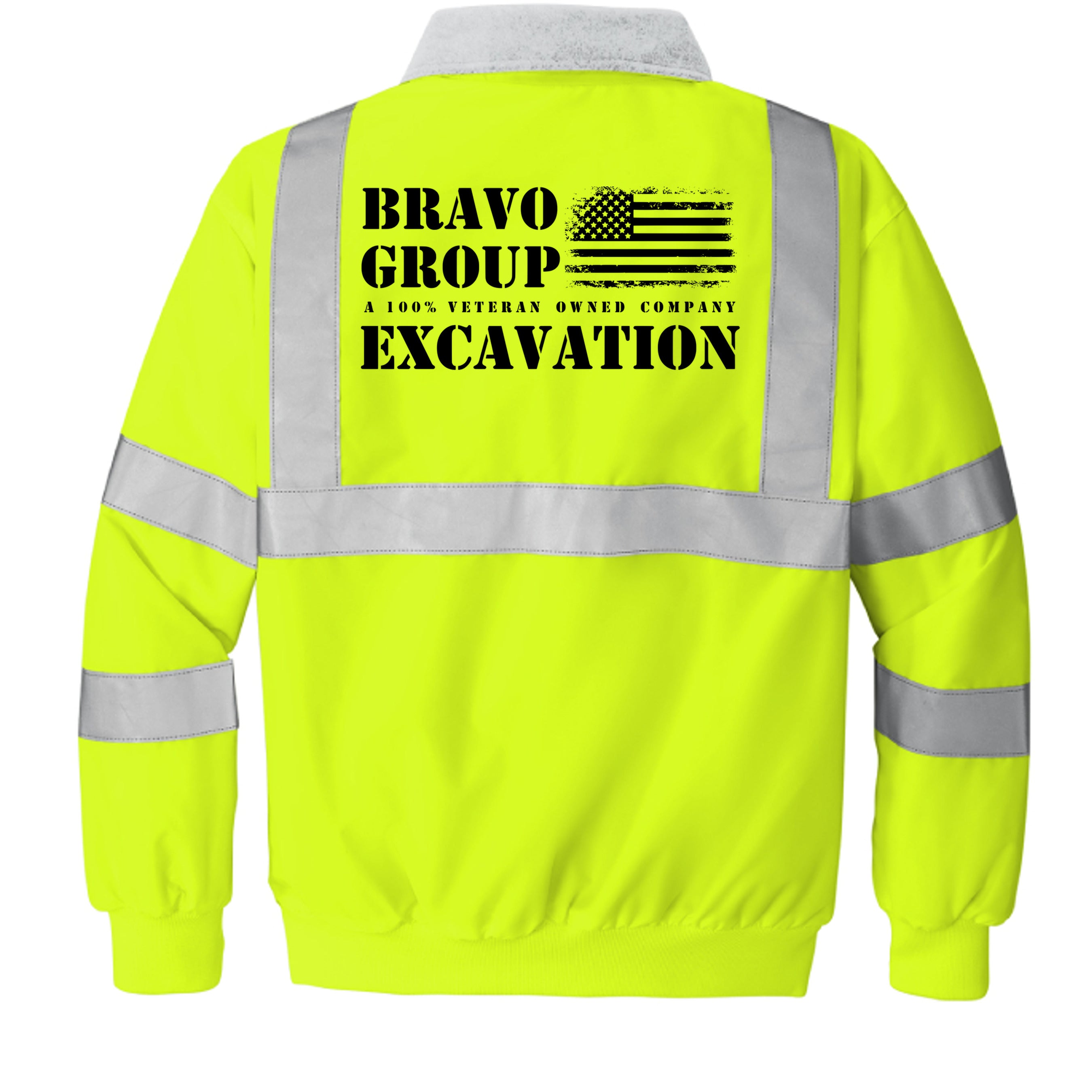 Safety Yellow - SRJ754 - BACK