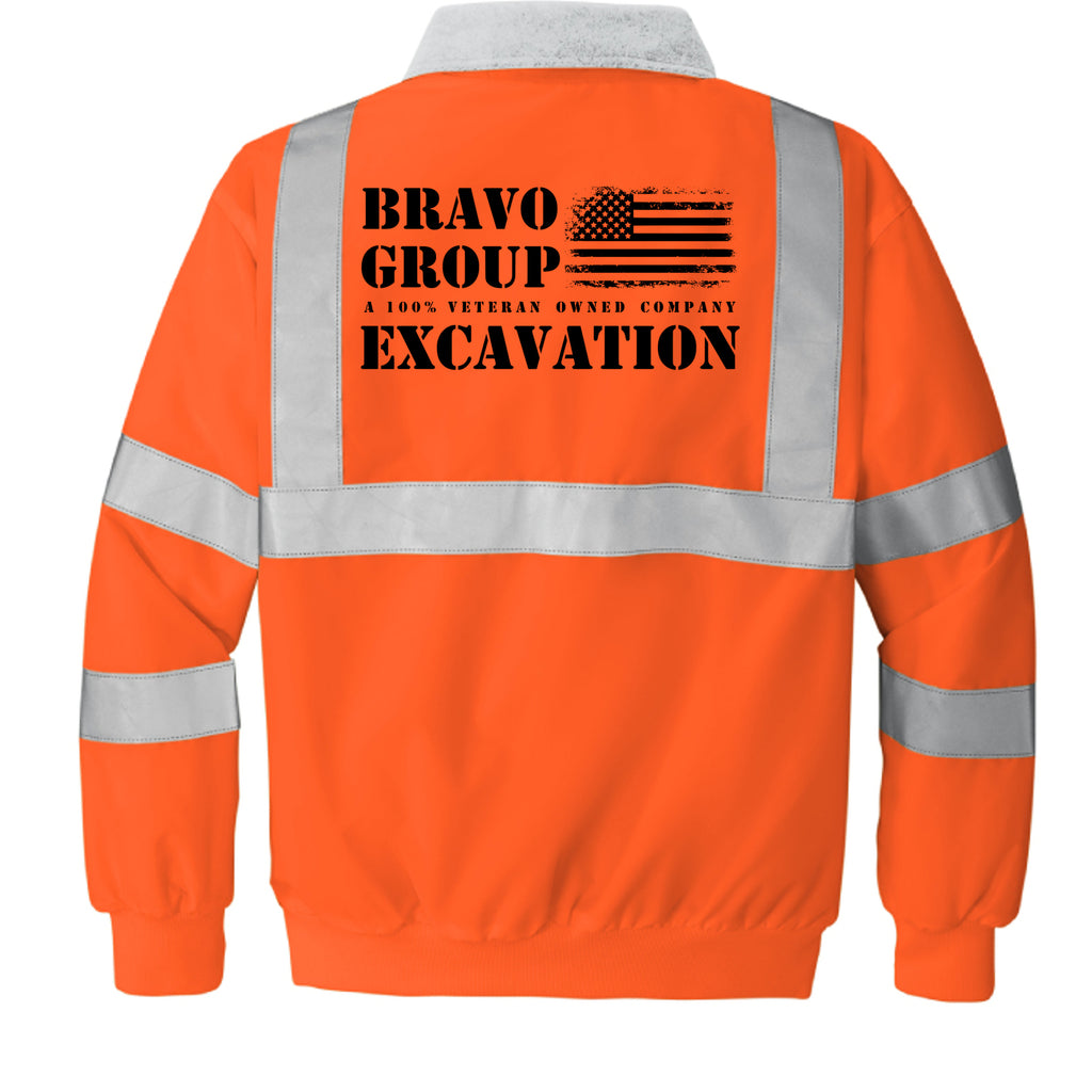 Safety Orange - SRJ754 - BACK