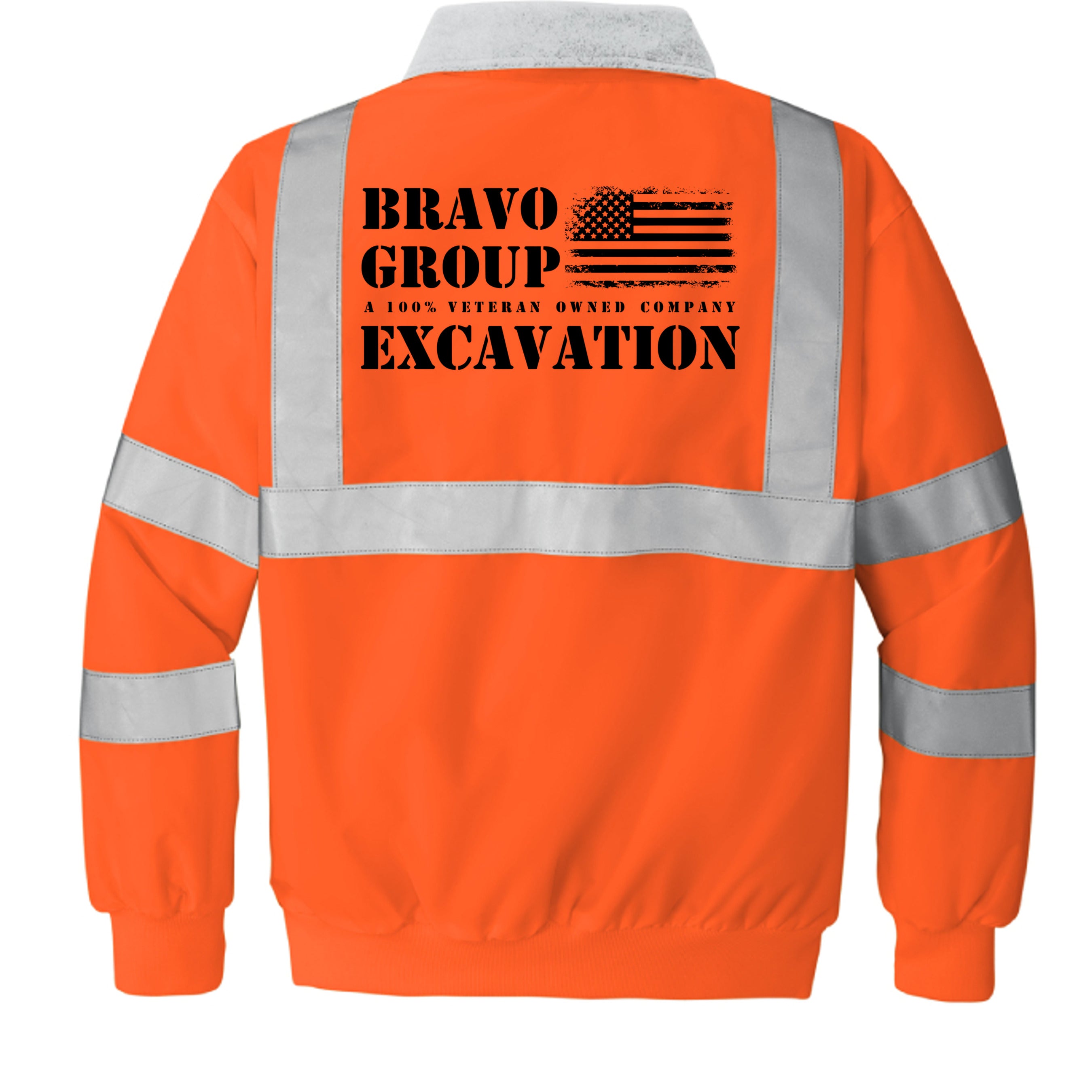 Safety Orange - SRJ754 - BACK