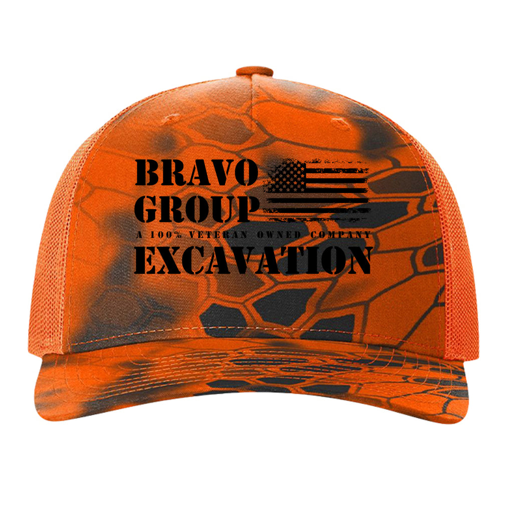 Kryptek Inferno/ Blaze Orange - 112PFP - FRONT